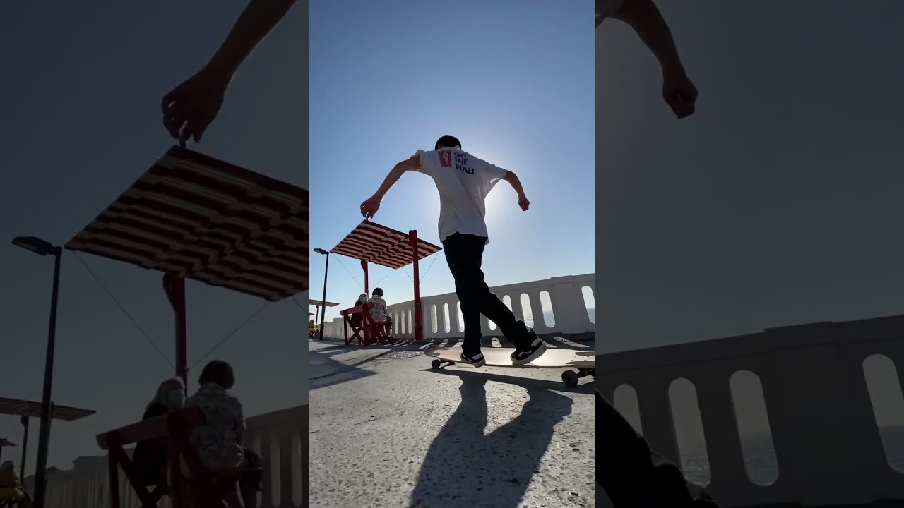 Longboard Dancing by the Sea YouTube