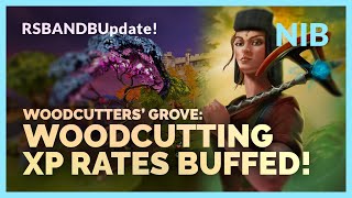 Woodcutters Grove Woodcutting XP Rates Buffed Imcando Elder Magic Golden Bamboo Crystal XP