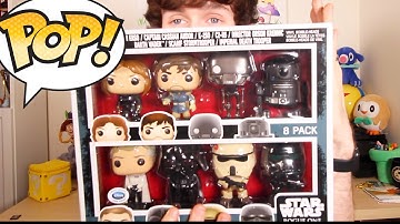 Star Wars Rogue One Funko POP 8 Pack (Disney Store Exclusive)