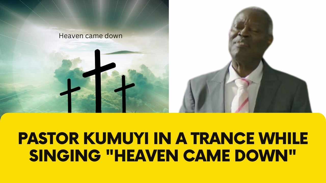 Pastor Kumuyi in a Trance While Singing "Heaven Came Down"