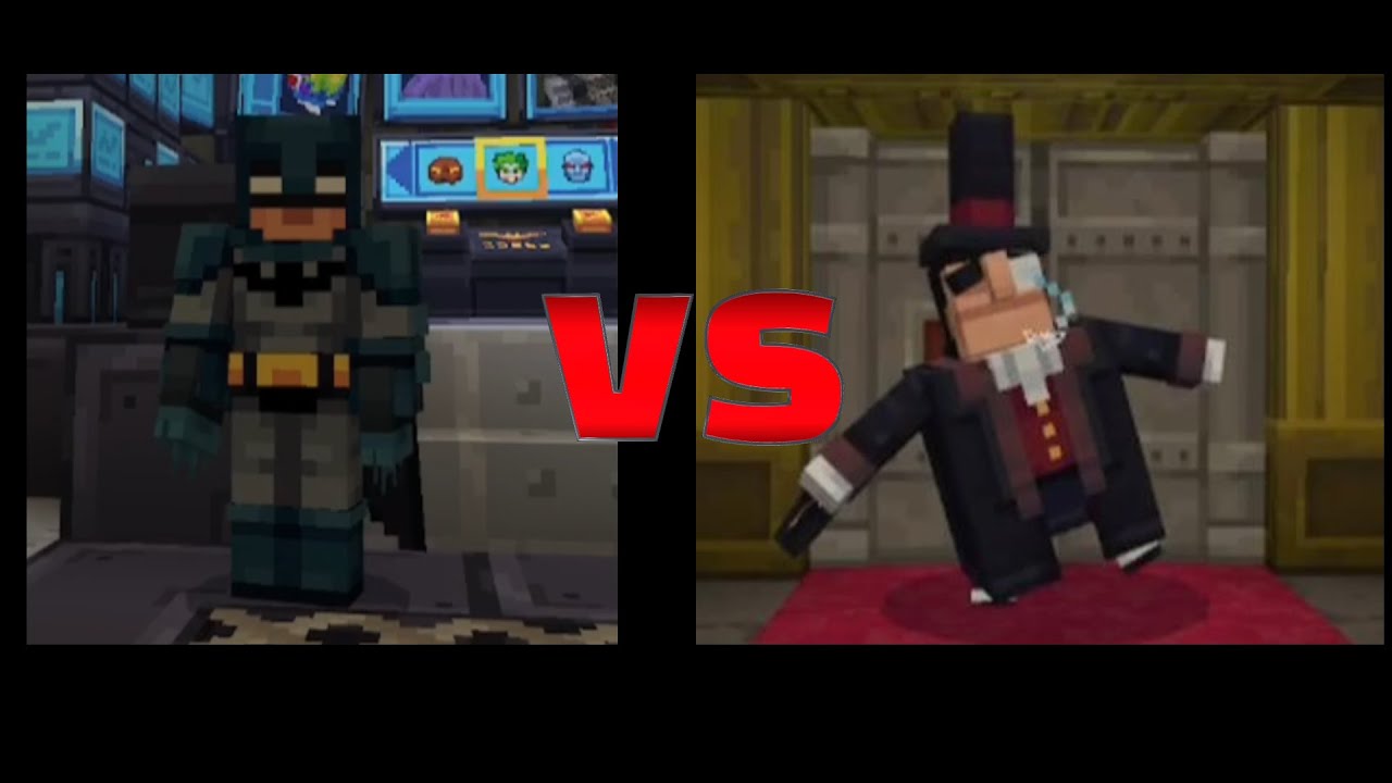 The Batman vs the Penguin (Minecraft) - YouTube