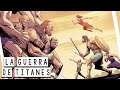 La Guerra De Titanes Contra Los Dioses Del Olimpo Titanomaquia Mitología Griega En Historietas