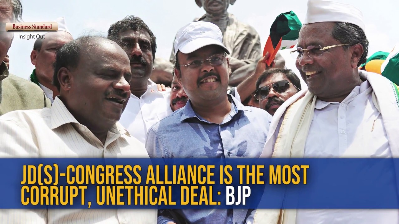 JD(S)-Congress alliance is the most corrupt, unethical deal: BJP