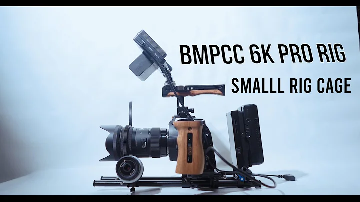 My BMPCC 6K PRO SETUP ||  Small Rig CAGE