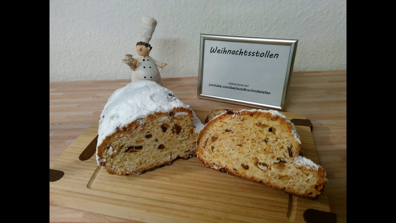 Weihnachtsstollen / Christstollen / Rezept / Tutorial - YouTube