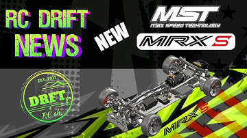 RC Drift News - NEW MST MRX S RWD Drift Chassis