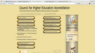Is My College or University Accredited?