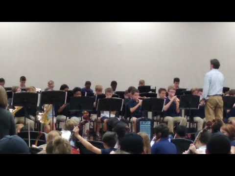 6th grade band at Koontz Intermediate School(6)