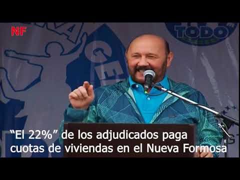 Insfrán pidió a adjudicatarios que paguen la cuotas de viviendas IPV