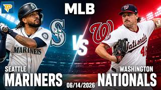 Seattle Mariners vs Washington Nationals Pick 6/14/26 MLB Pick Prediction