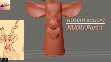 3D Character Design in Nomad Sculpt
