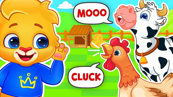 Animal Sounds for Kids | Learn Animals Names and S...