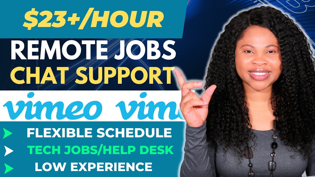 Remote Jobs Chat Support Jobs From Home Tech Jobs Help Desk 2024 