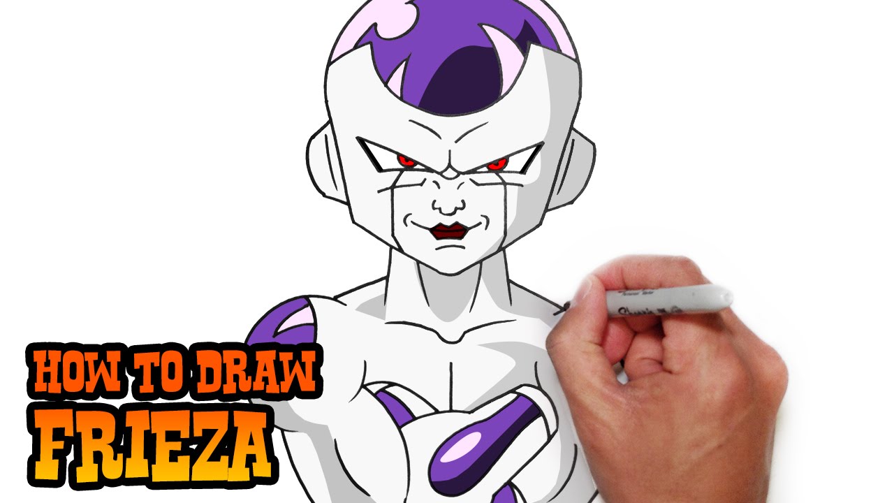 Como Desenhar o Freeza [Dragon Ball Super] - (How to Draw Freeza) - DBSUPER  #2 