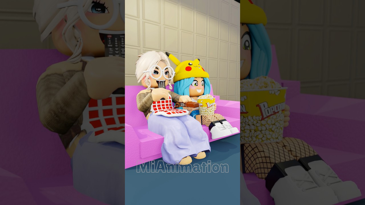 REMOTE or Chocolate? 😂 Brookhaven Funny Moment #roblox #funny #shorts