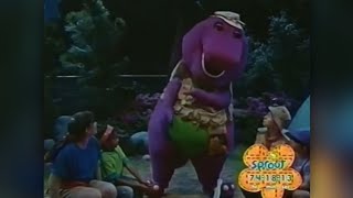 Barney & Friends: 1x22 A Camping We Will Go! (1992) - 2009 Sprout broadcast