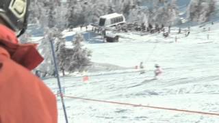 Deportes. Campeonato gallego de esquí alpino