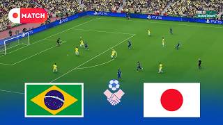 Download lagu Brazil vs Japan | World Cup 2026 Full Gameplay Simulation | eFootball PES 2021