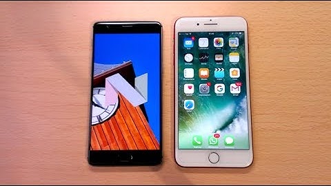 iPhone 7 Plus vs OnePlus 3 - Speed Test! (May 2017)