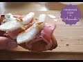 Pear &amp; Serrano Ham Crostini (Tapas Recipe) | Homemade Food by Amanda