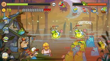 Swamp Attack - Hard Mode. Episode 10 Level 19 Gameplay Android walkthrough