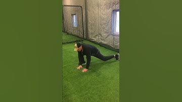 Athleticover40 active Spider-Man w hamstring stretch and thoracic rotation