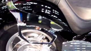HONDA FURY SLIP-ON EXHAUST / SADDLEBAG SUPPORT / PASSENGER BACKREST