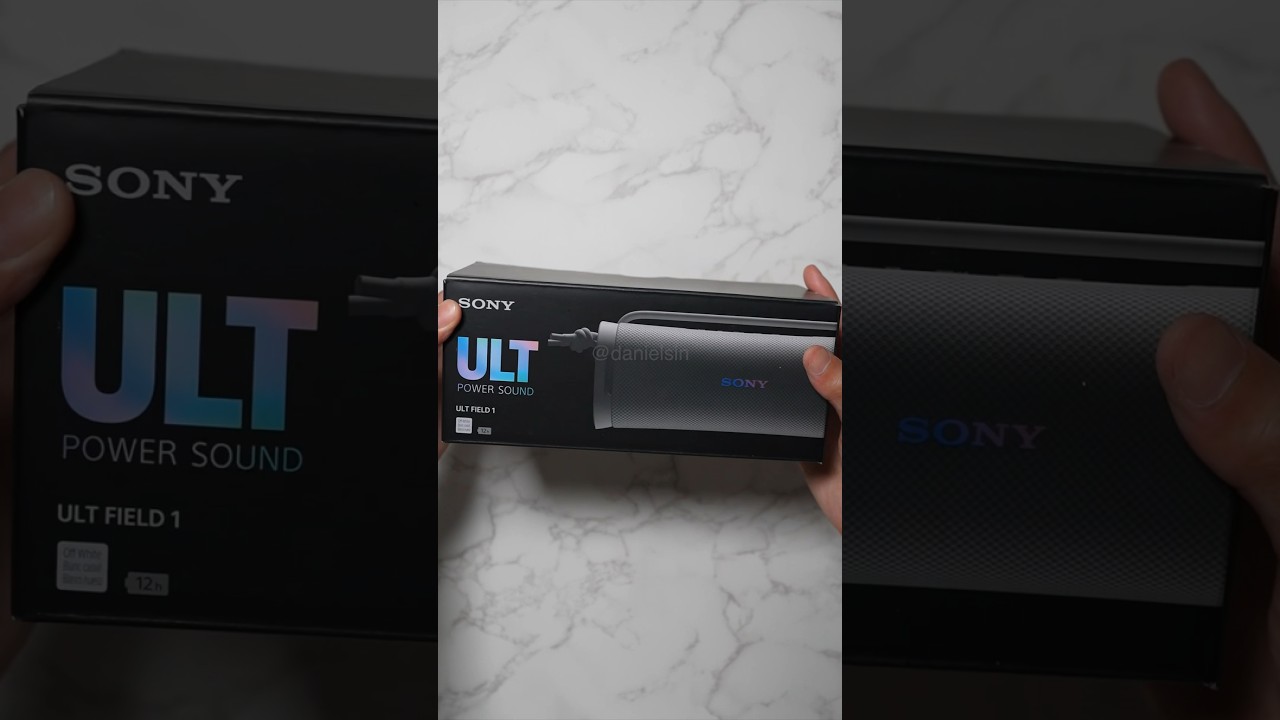 Sony ULT Field 1 in Off-White Unboxing! - YouTube