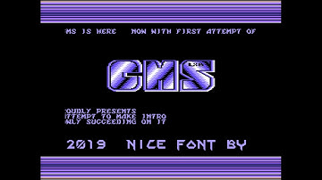 Commodore Master Soft - First V1 | C64 Intro