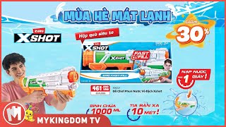 GIẢM GIÁ 30% - TẬN HƯỞNG MÙA HÈ MÁT LẠNH CÙNG ĐỒ CHƠI PHUN NƯỚC VÔ ĐỊCH XSHOT