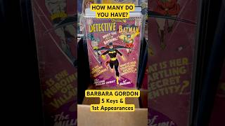 BATGIRL: BARBARA GORDON - 5 Keys & 1st Appearances - Comic Books