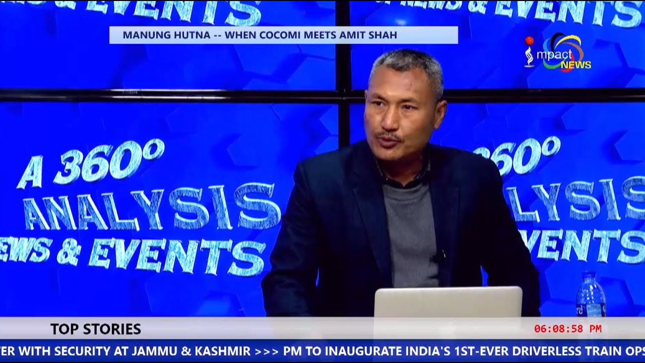 WHEN COCOMI MEETS AMIT SHAH On Manung Hutna 27 December 2020