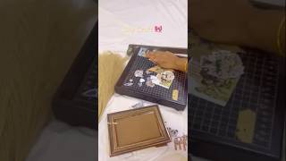 DIY Scrapbook Style Photo Frame 🖼️ #diy #photoframe #handmadecraft #aesthetic #craft #giftideas