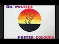 Oil pastels  poster colors  anuja j  curioknack