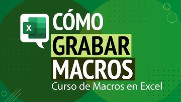 Como grabar una macro en Excel