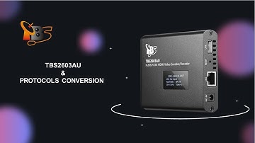 How to set up  protocols conversion with TBS2603au
