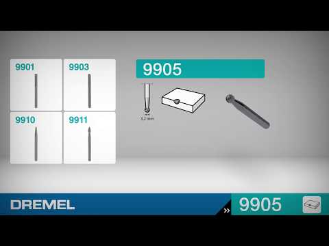 Dremel Φρέζα Καρβιδίου για Μέταλλο \ Ξύλο \ Πλαστικό 3.2mm x 3.2mm