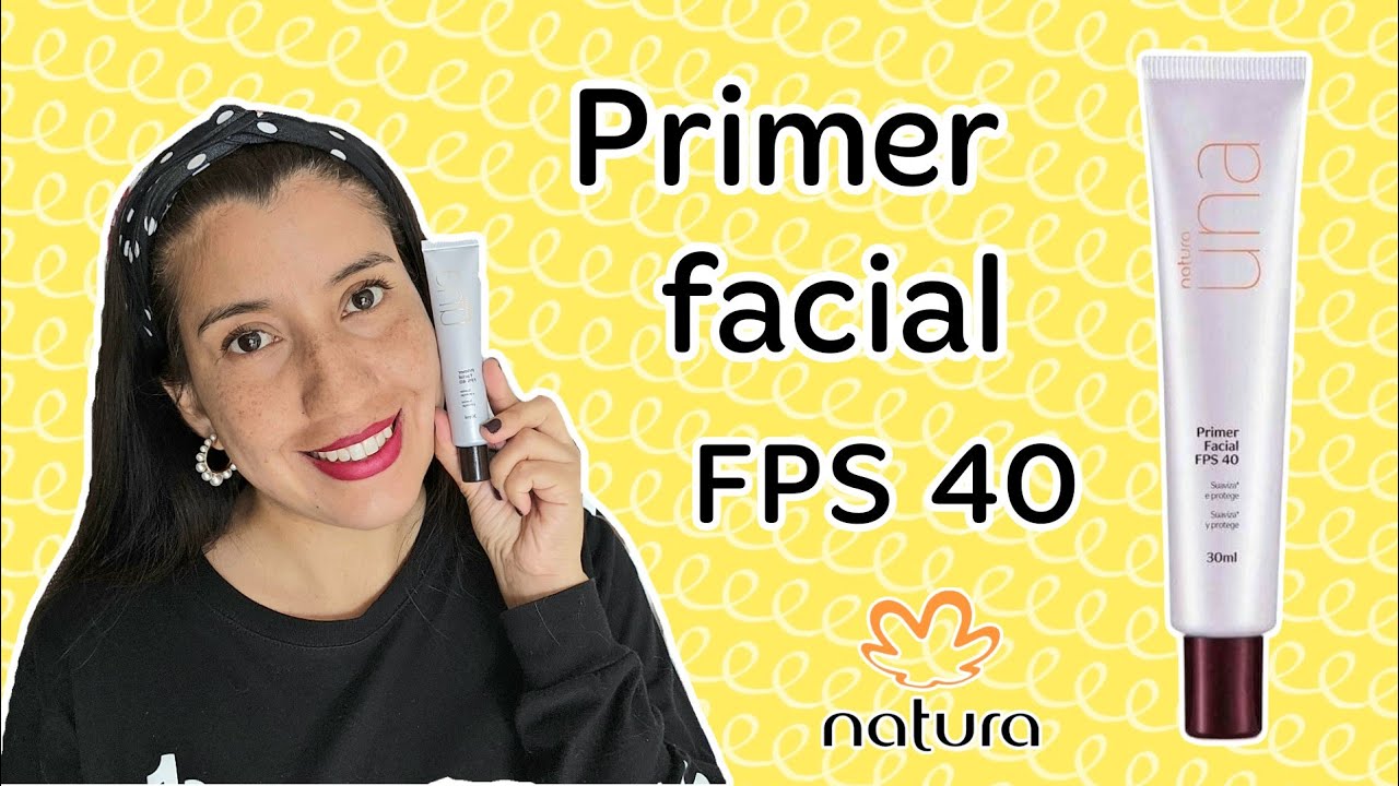 Primer facial FPS 40 🧡 Natura Una YouTube