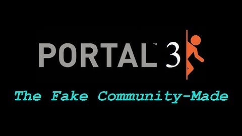 Portal 2: Workshop Maps: Portal 3: Part 20