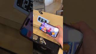This camera clock is a great way to keep an eye on the house when you’re gone Noahtec #cameraclock