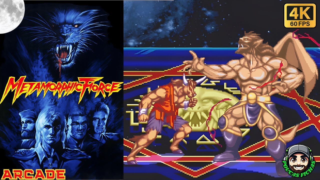 METAMORPHIC FORCE ( ARCADE / 1993 ) BAN GAMEPLAY / 1CC - 4K HD 60 FPS 🔴 ...