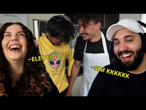 BISTECONE E GABRIEL NO DIA DOS NAMORADOS - BISTECA NA COZINHA EP.03 [Bia e Leo]