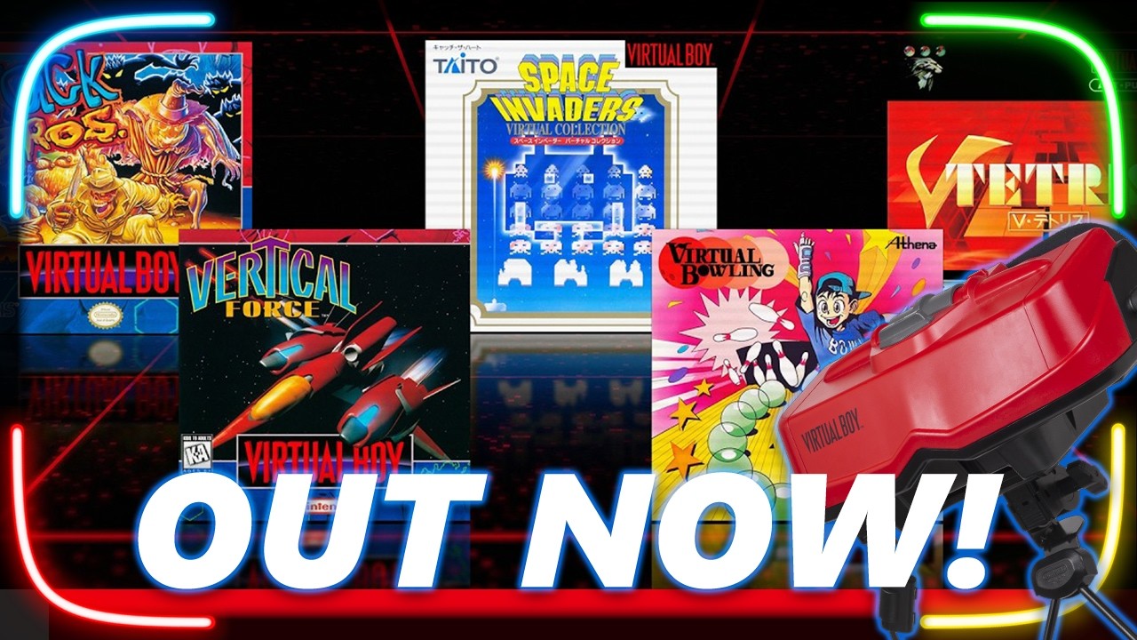 5 NEW VIRTUAL BOY GAMES OUT RIGHT NOW!!! - YouTube