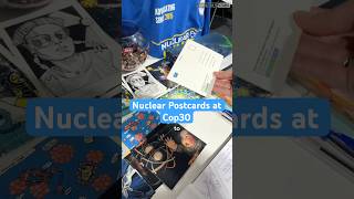 Nuclear Art at COP30: Sending a Postcard for Clean Energy #cop30 #nuclear #art #cleanenergy