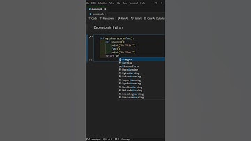 Decorators in Python #shorts #ytshorts #youtubeshorts #viralshorts