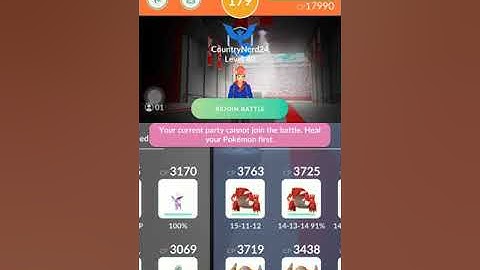 Time attack on Machamp in Windy! (95 seconds remaining)