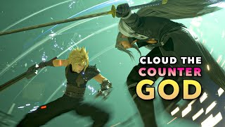 Cloud Punishes Sephiroth Hard Mode No Magic - FF7 Remake (4K60 HDR)