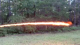AR-15 Flamethrower Attachment Test | Pulsefire Exothermic - Brad Iceman Colbert