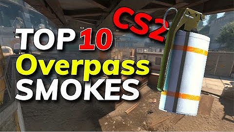 You Need To Know These 10 New Overpass Smokes In CS2