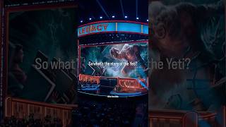 What’s the story of the broken yeti at Expedition Everest #Disneyworld #yeti #D23